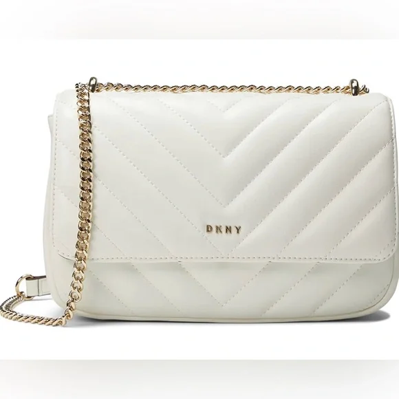DKNY 2wayバッグ　オフホワイト DKNY 2wayバッグ オフホワイト DKNY Donna Karan NY Soft
